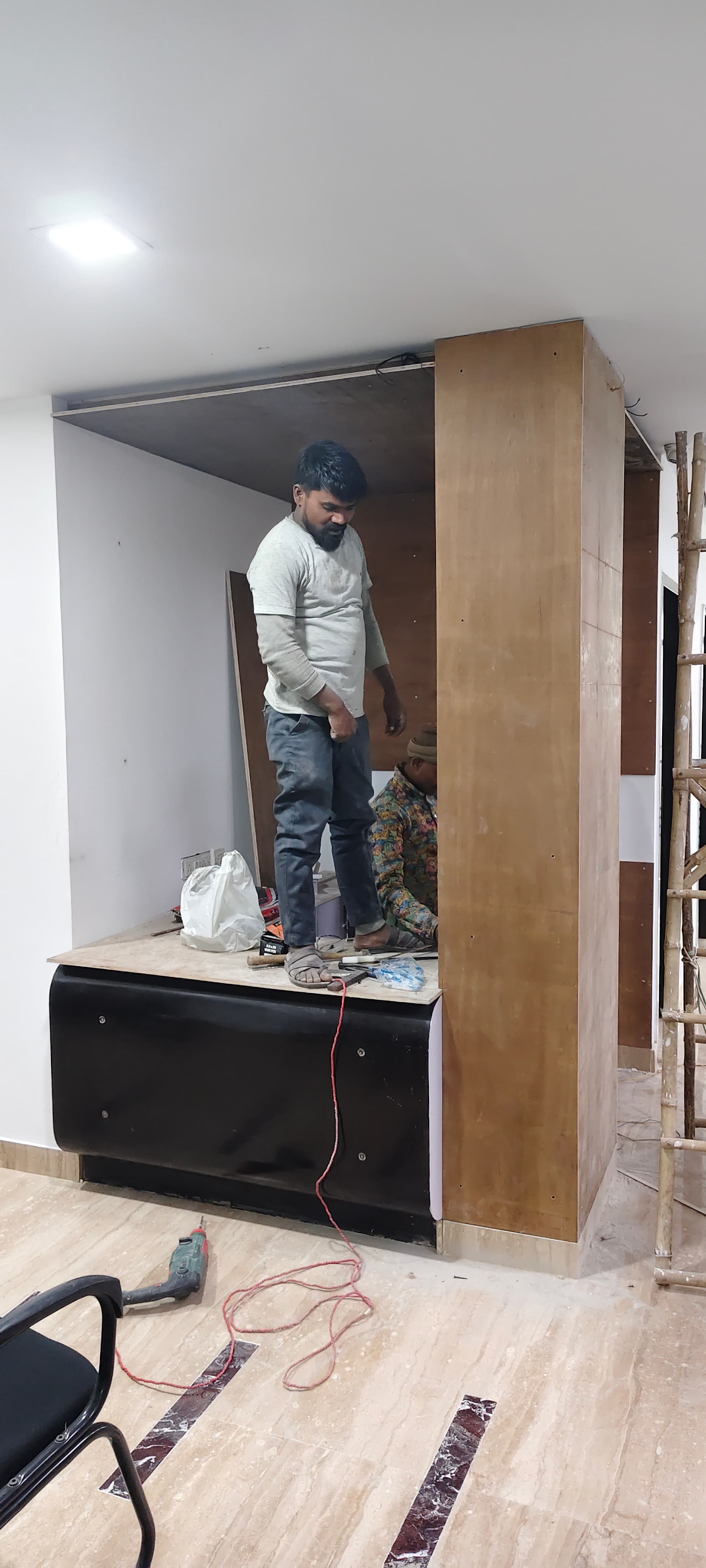 Singh Infra construction site in progress